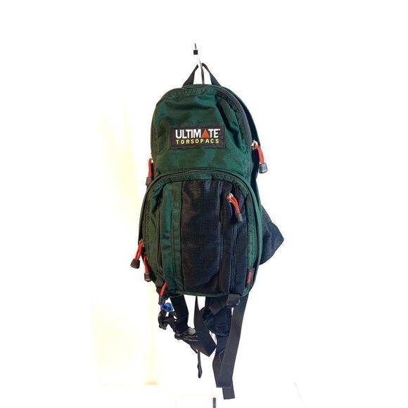 Vintage Ultimate Torsopacs Stratus Hydration Backpack New Bladder Dark Green - Picture 1 of 7